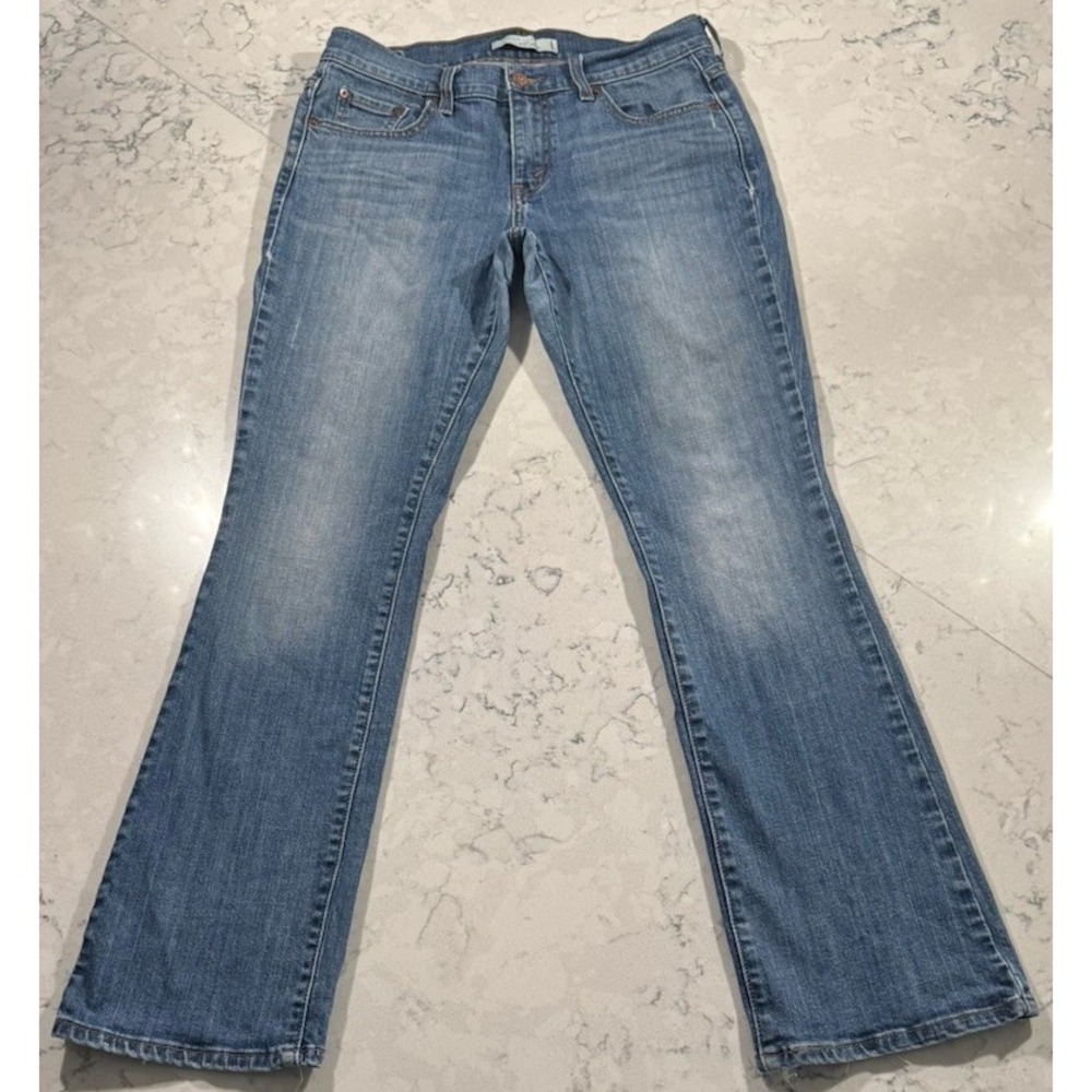 Levi's 515 Bootcut Jeans Womens 6M Blue Medium Wash Mid Rise Stretch Denim